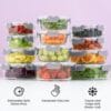 812onyaJPRL._AC_SL1500_.jpg 24-Piece Glass Food Storage Set with Lids (Gray) โ Buy 1, Get 1 FREE (48 Pieces Total)