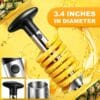 81OprUqdnSL._AC_SL1500_.jpg Pineapple Corer and Slicer Stainless Steel Pineapple Cutter and Corer