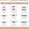 81g52b0MIQL._AC_SL1500_.jpg 24-Piece Glass Food Storage Set with Lids (Gray) โ Buy 1, Get 1 FREE (48 Pieces Total)