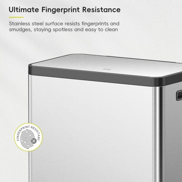 81yHrRLdy2L._SL1500_ EKO EcoCasa II 36L+24L Dual Trash Can with Recycle Bin